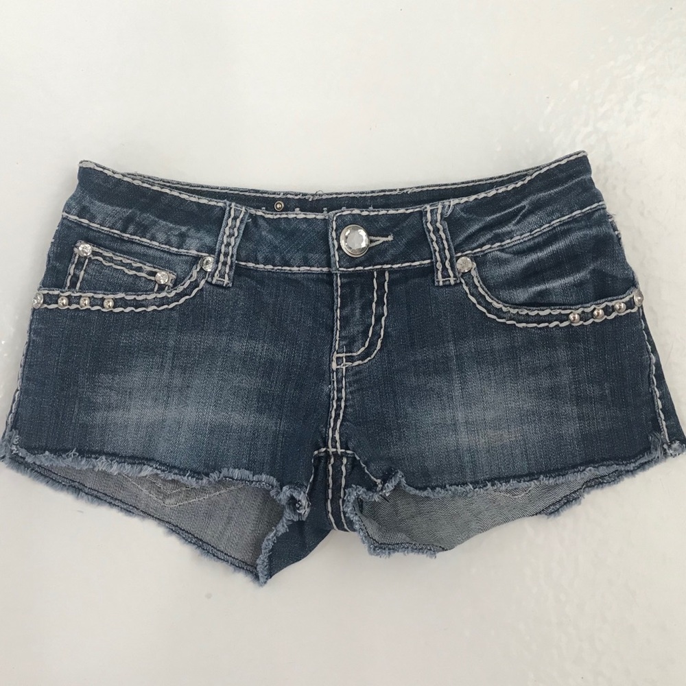 LA Idol Jean Shorts, Small